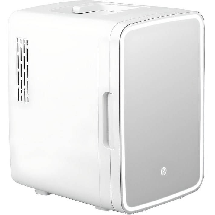 컴스 LED 거울 미니 화장품 냉온장고