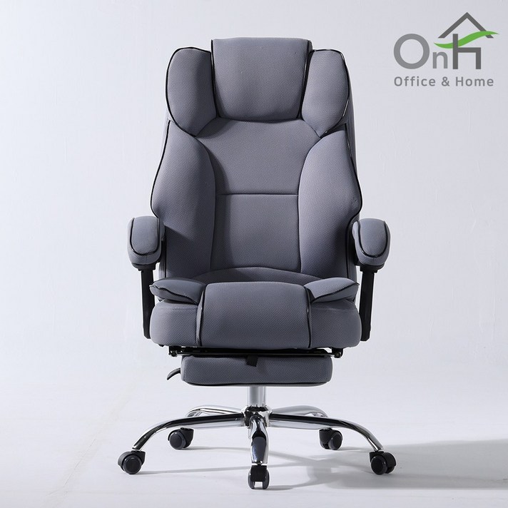 오피스엔홈 벤틀리 3D 메쉬 침대형 사무실 중역의자, 블루그레이