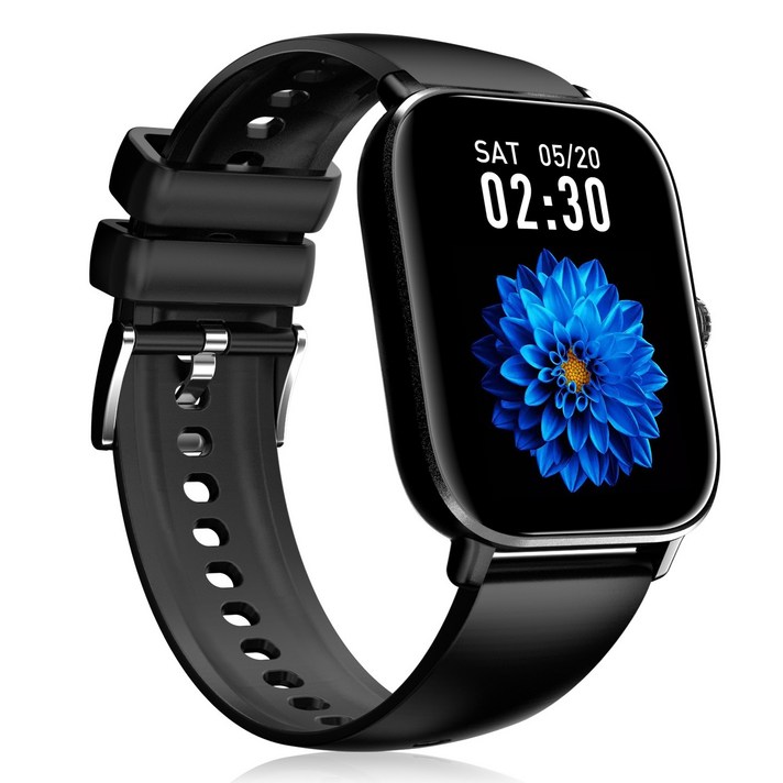 한정특가 22990원웨어러블 통화 스마트워치 X3 한글판 1.91인치, 블랙