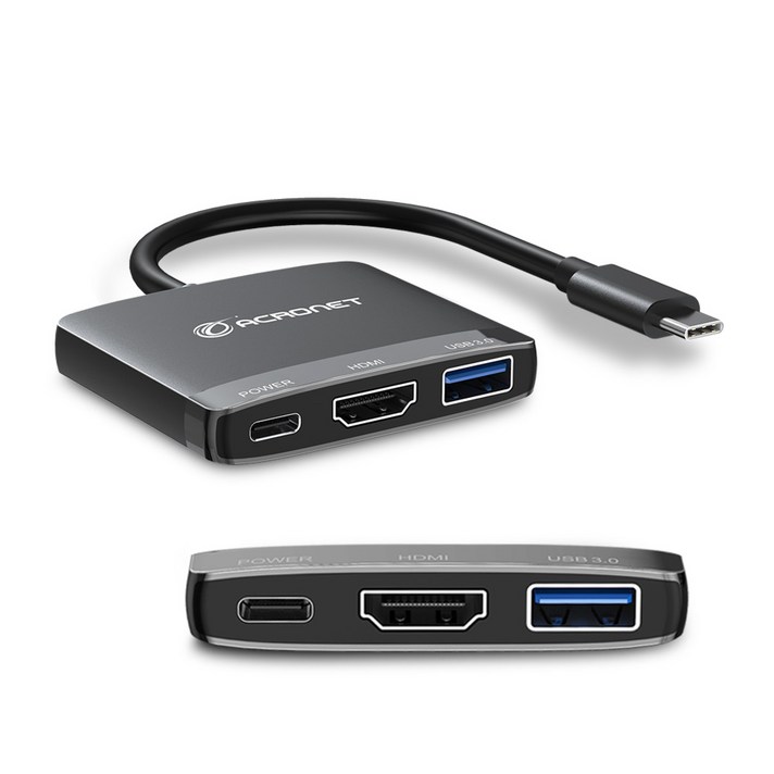 아크로넷 C to HDMI 4K 멀티허브 컨버터, VDKUC21 아크로넷 C to HDMI 4K 멀티허브 컨버터, VDKUC21