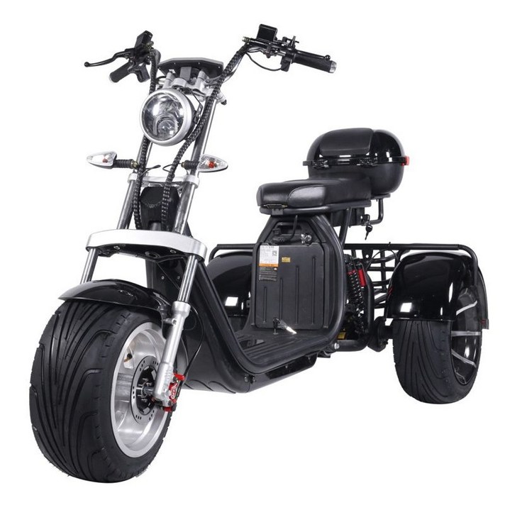 전동바이크 업소용 할리 전기3륜스쿠터 리튬배터리 성인 오토바이 와이드타이어 오프로드 자전거
