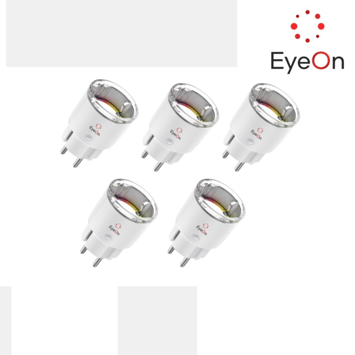 아이온 AS2년 IOT 스마트플러그 wifi 절전 원격제어 음성제어 타이머 에너지모니터링 AI 콘센트, 5개