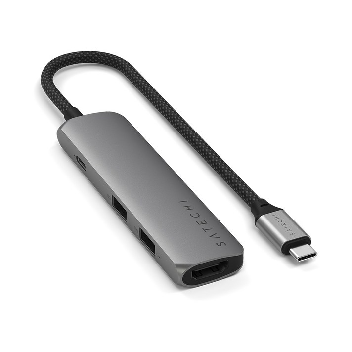 사테치 USB C타입 4in1 4K 알루미늄 슬림 멀티 허브 이더넷 어댑터 맥북 노트북 사테치 USB C타입 4in1 4K 알루미늄 슬림 멀티 허브 이더넷 어댑터 맥북 노트북