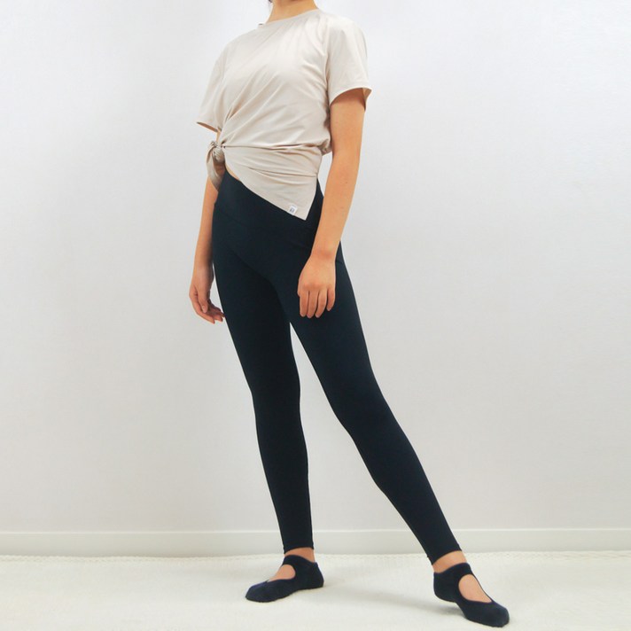 틴틴 키즈 주니어 피치기모 요가레깅스 블랙 기모요가바지