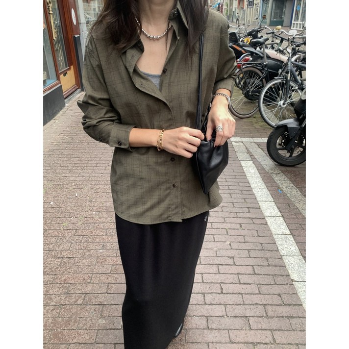 underson 언더슨 프롬 체크셔츠 2color