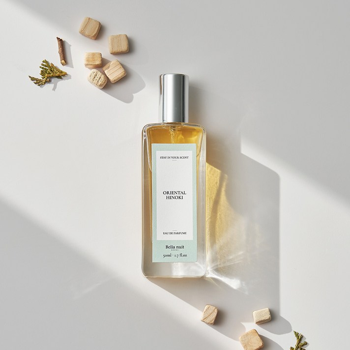 벨라누이 오리엔탈 히노끼 편백나무 편백향 중성 향수 50ml, 1개, 50ml