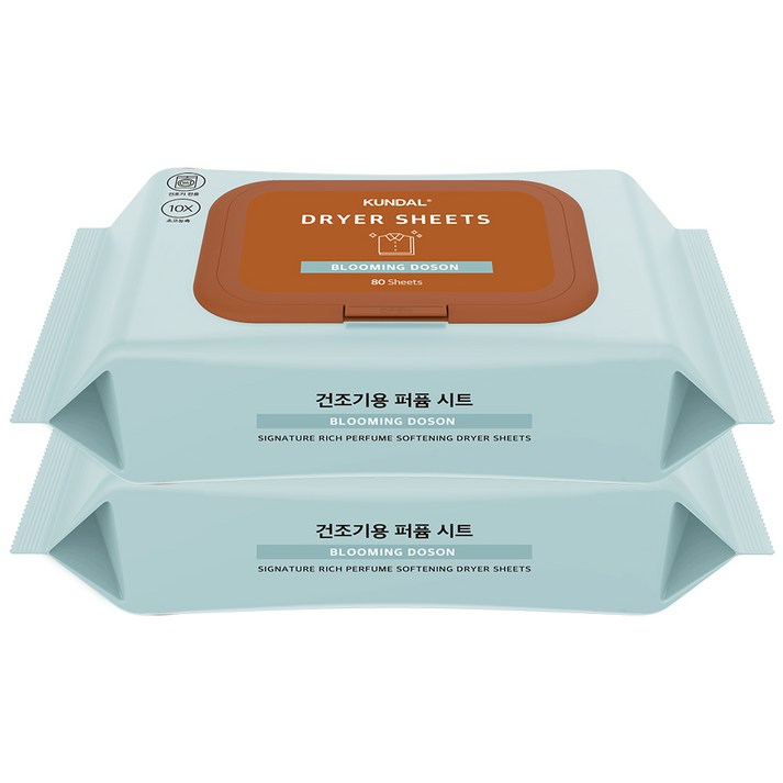 쿤달 시그니처 10배 초고농축 리치 퍼퓸 드라이시트 섬유유연제 블루밍 도손 본품