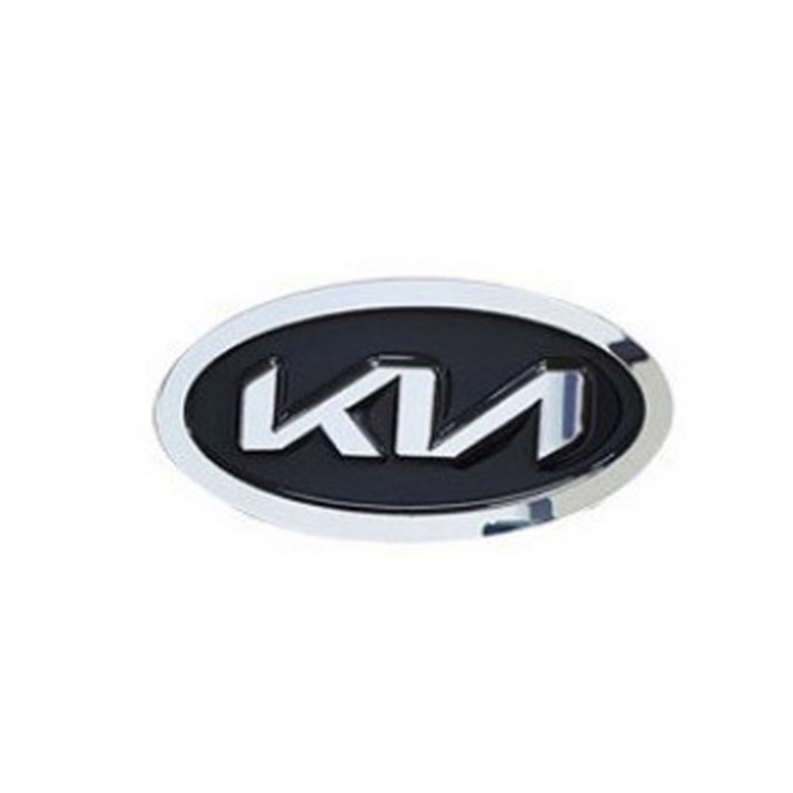 카텍트 차량용 신형 엠블럼 3호, 실버, 기아