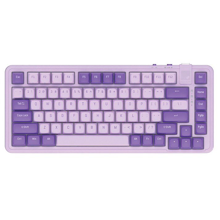 레드빈 더베러 핫스왑 기계식 키보드 A1 라임축 무선 텐키리스 저소음, 블루베리스무디, A182VTLIME, 라임