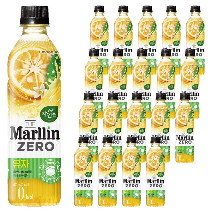 자연은 더말린 유자, 20개, 500ml