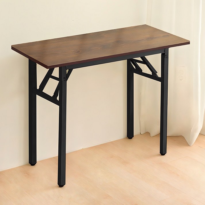 가구느낌 베스트 책상, 라이트월넛블랙