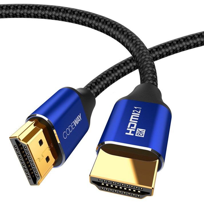 가전디지털 코드웨이 HDMI 2 1v UHD 8K 케이블, 1개, 1.5m
