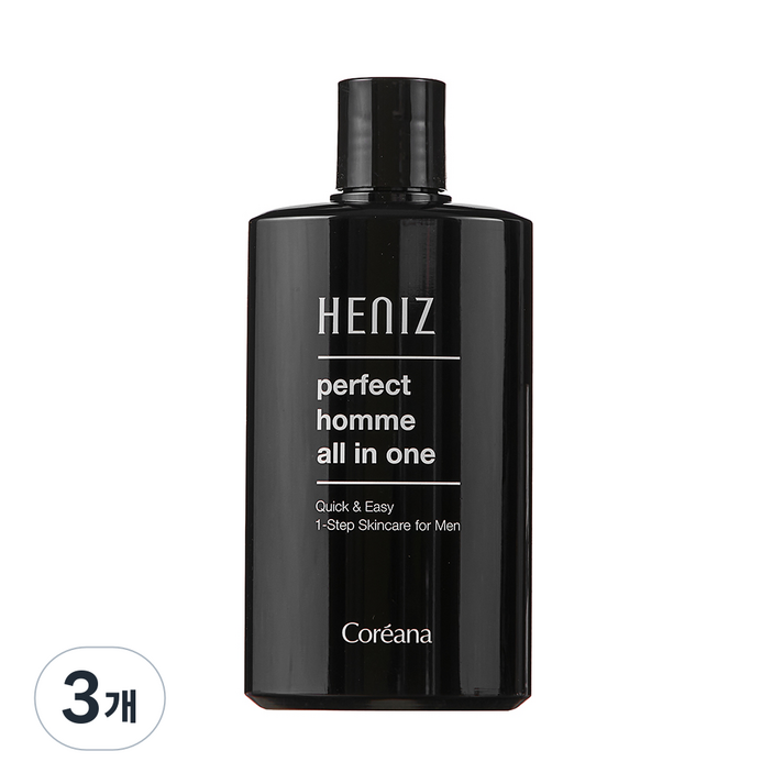 코리아나 퍼펙트 옴므 올인원 로션, 200ml, 3개