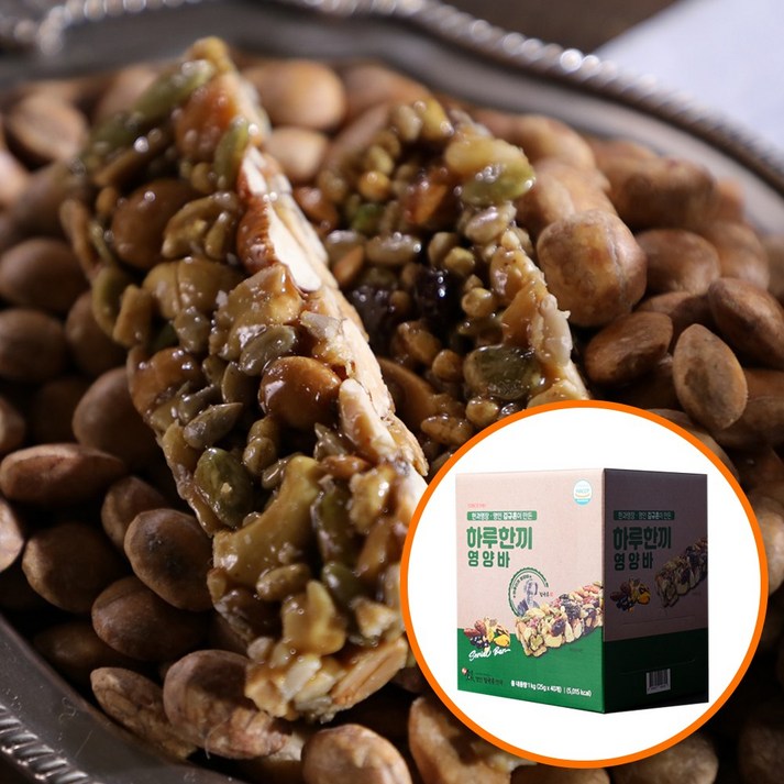 김규흔 하루한끼 영양바, 25g, 40개