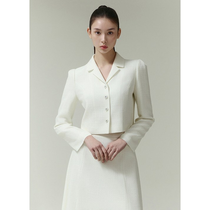 잇미샤 잇미샤  트위드 셋업 자켓 (ITP2YJK550)_DG