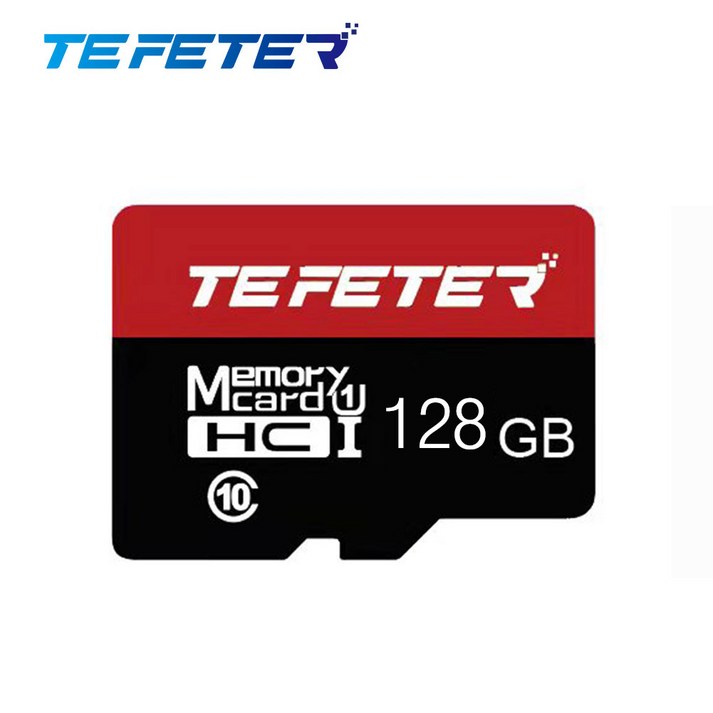 TEFETER 블랙박스용 메모리카드 영상 녹화와 사진 촬영용 메모리 카드 카메라 전용 SD 카드 128G, 128GB