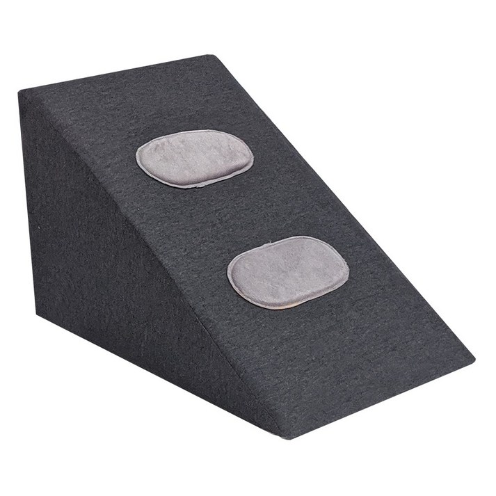 강아지계단 슬라이드형 딥그레이 투텝 소