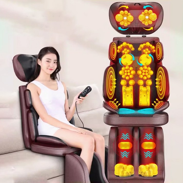 ThermaHug 활기찬 안마의자 소형 안마기 접이식 전신 마사지 ThermaHug 활기찬 안마의자 소형 안마기 접이식 전신 마사지
