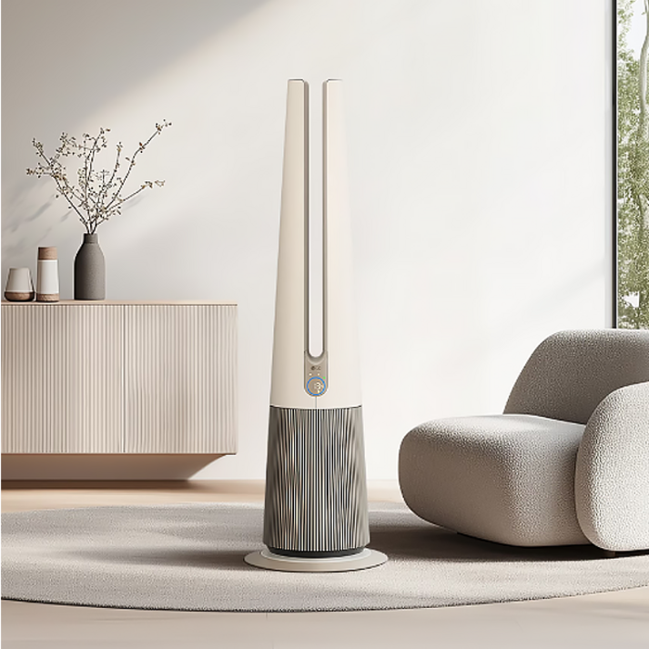 LG퓨리케어 오브제컬렉션 에어로타워 Hit 온풍겸용 공기청정기 FS065PSKA 희망일 배송가능 공식인증점