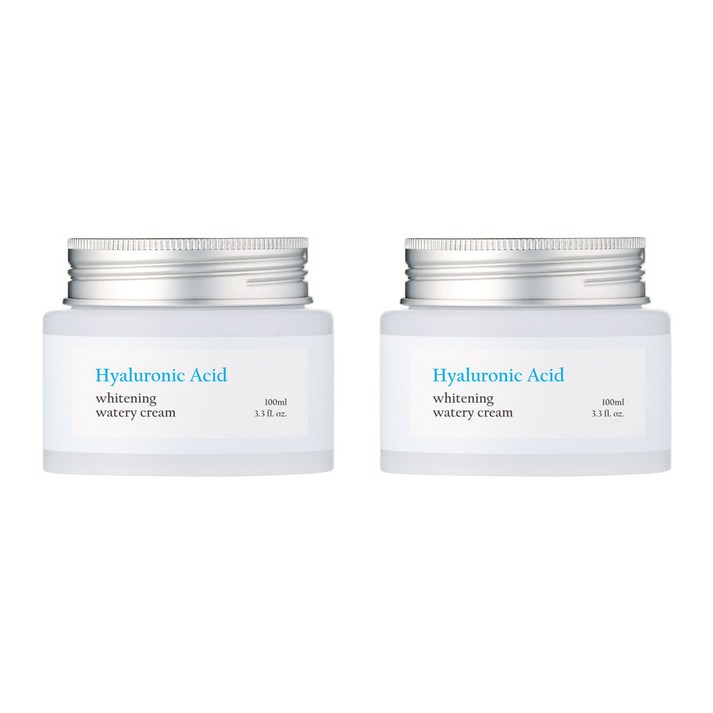 11퓨어그라운드 히알루론산 화이트닝 수분크림 100ml 2개, 2개, 100g