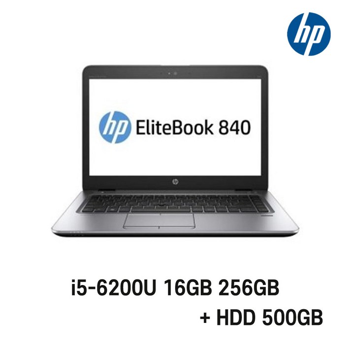 터치스크린노트북 HP Elite Book 840 G3 i5-6200U Intel 6세대 Core i5-6200U 가성비 좋은 전문가용 노트북, EliteBook 840 G3, WIN11 Pro, 16GB, 256GB, 코어i5 6200U, HDD 500GB