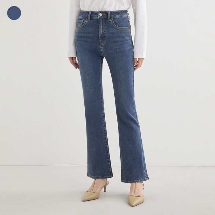 ON 여성 기모 슬림부츠컷 MBL OP4DE112