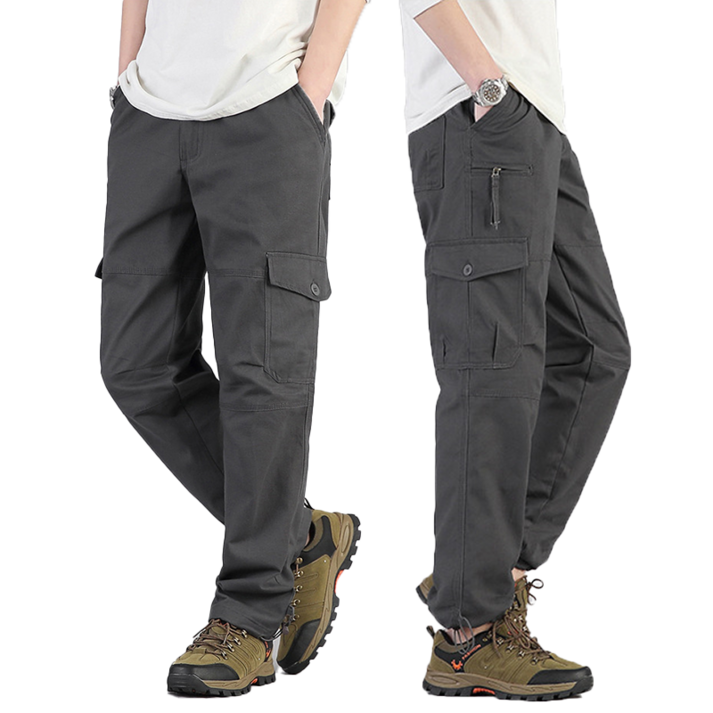 남자 카고바지 100면스판 밴딩슬랙스 팬츠 TANLZ5136