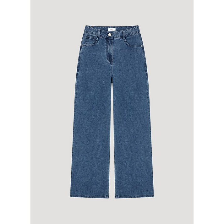  리스트  24SS 여름 베이직 와이드 데님 팬츠 TSMSLO62060