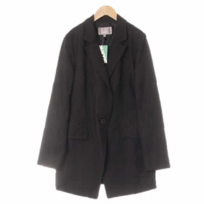 1864 톰보이 블랙 하프슬림스티치자켓 9094165