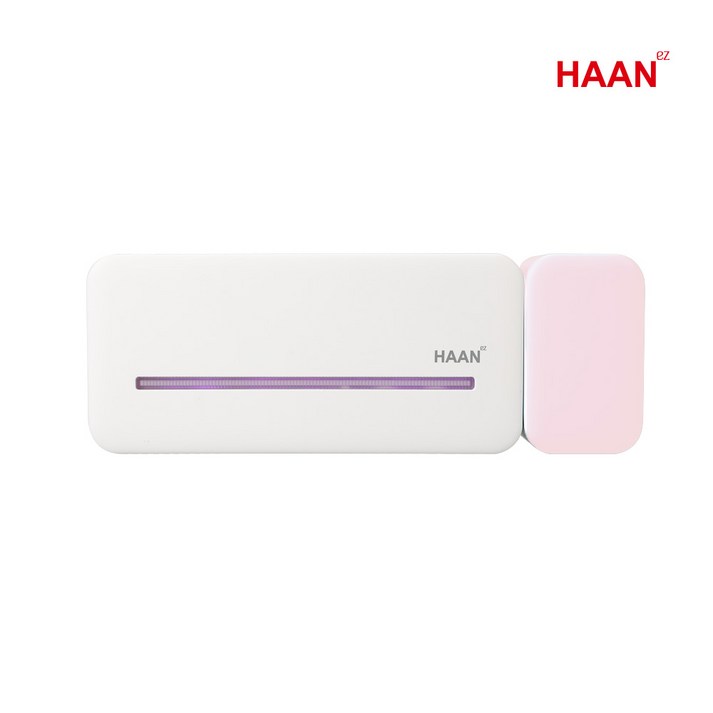 한경희 가정용 UVLED 무선 칫솔살균기 HWT6500W, 핑크