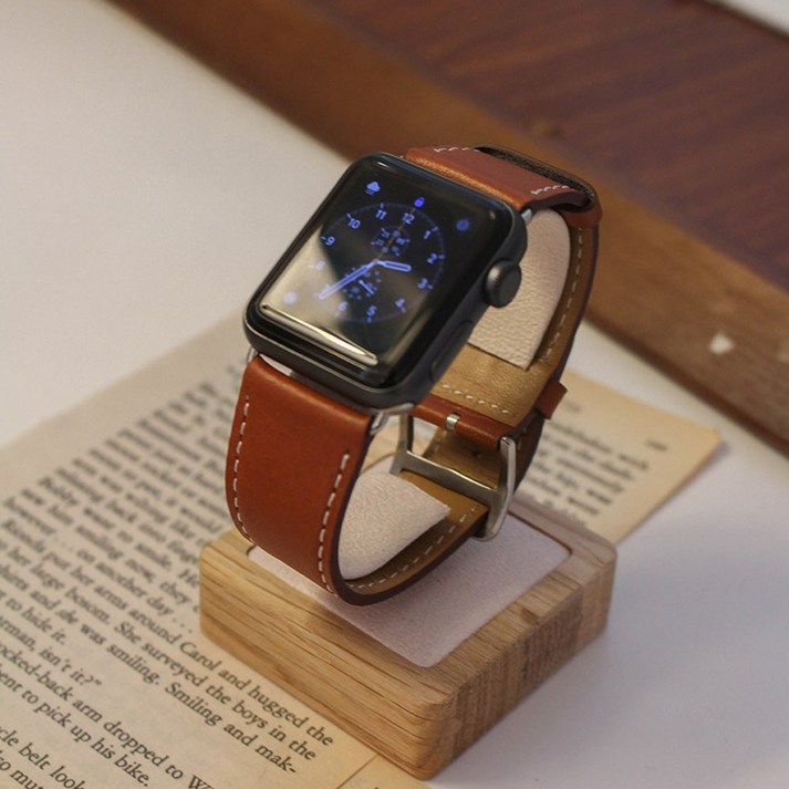 아이엠듀 애플워치 호환 소가죽 레더 스트랩