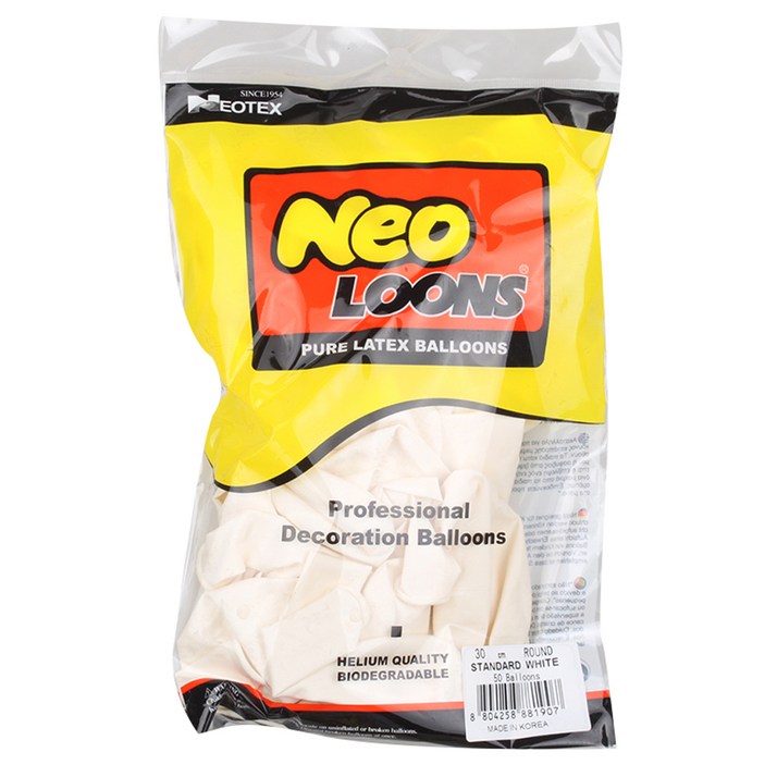 네오룬스 라운드풍선 30cm 50p