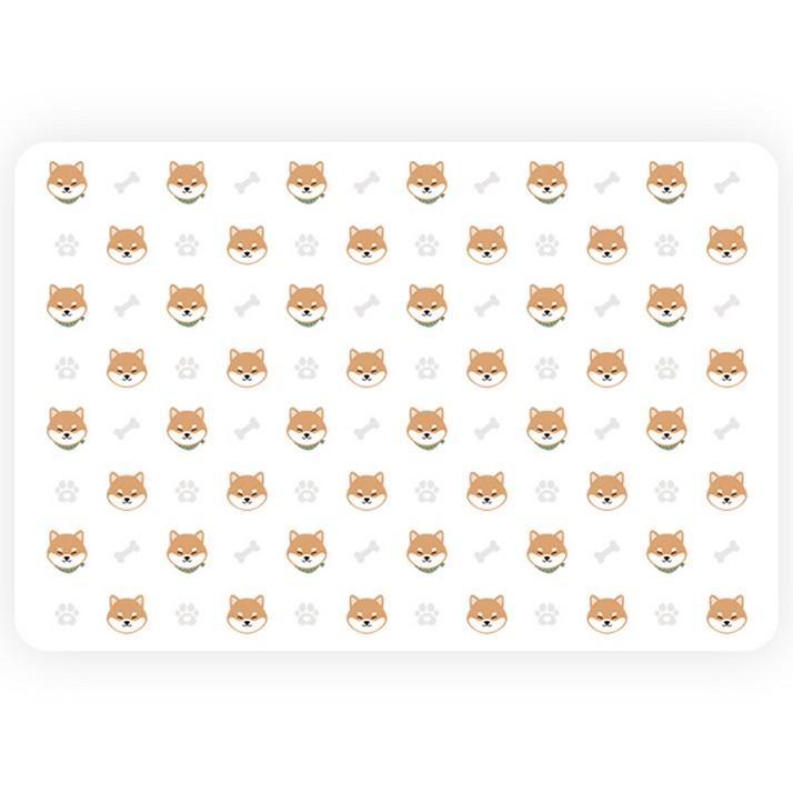 펫코노미 강아지 빨아쓰는 시바견 소변매트