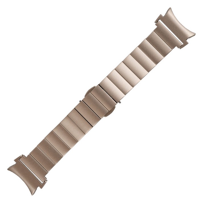 갤럭시워치 슬림 링크메탈 커브형 스트랩 20mm, 샴페인골드, 1개