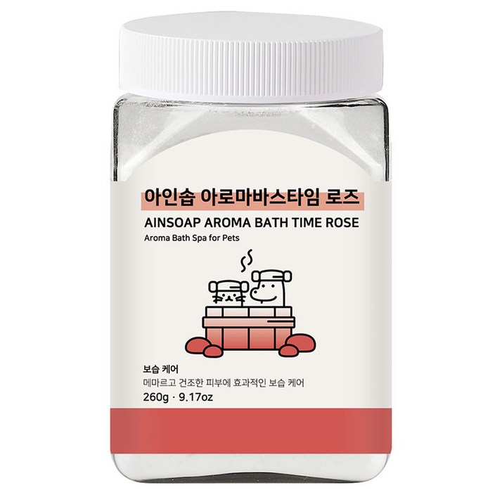 아인솝 아로마 바스타임 탄산 스파 로즈 전용 스푼, 260g, 1세트 아인솝 아로마 바스타임 탄산 스파 로즈 전용 스푼, 260g, 1세트