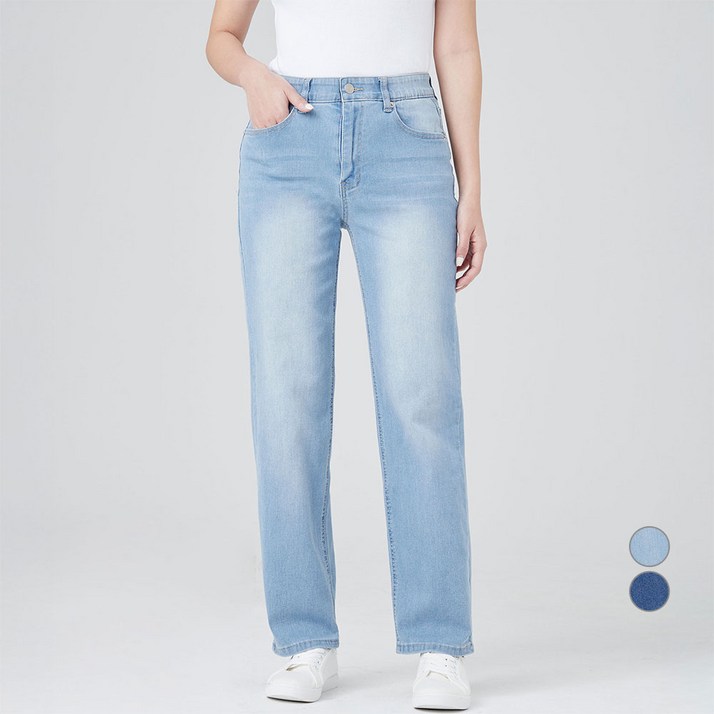아피나르 스트레이트핏 풀스트레치 데일리 데님