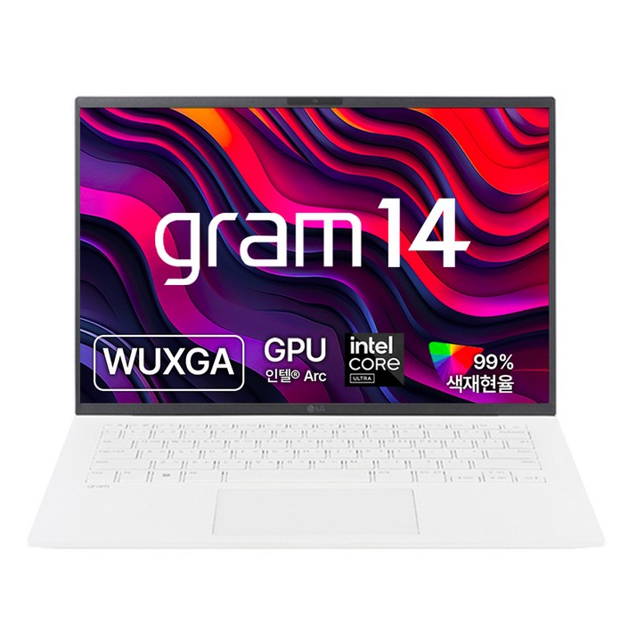 LG전자 2025 그램 14인치 14ZD90T-GX50K 프리도스 울트라5 인텔 Arc 에센스화이트 최신형 초경량 직장인 대학생 가벼운 노트북