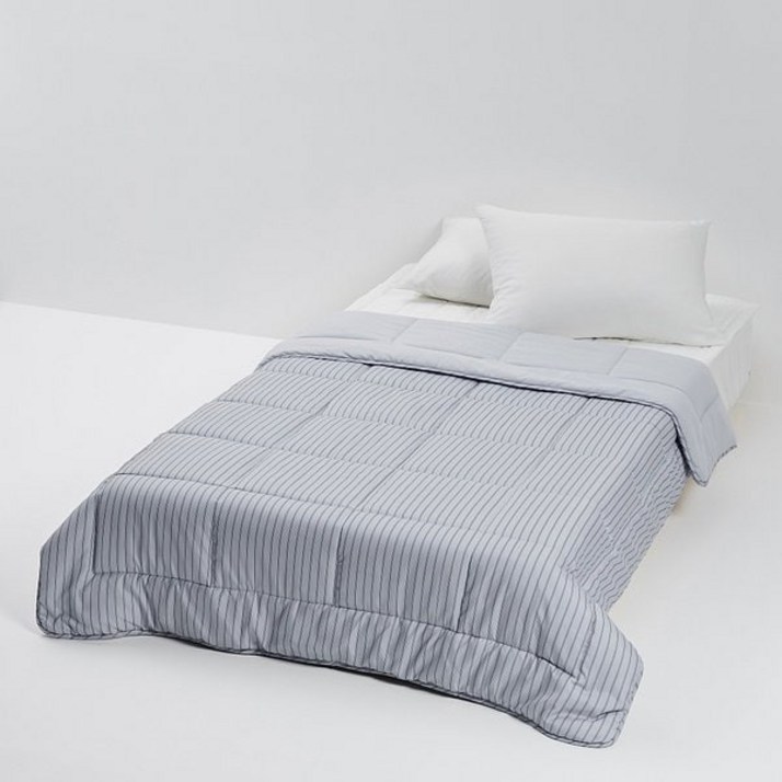 JAJU 스트라이프 피치스킨 차렵이불SS블루그레이 J60N902147596 394049