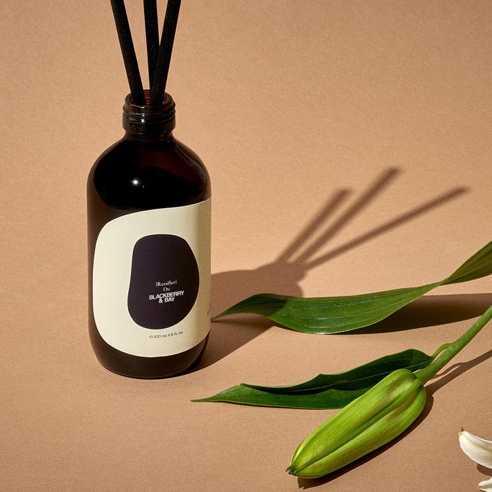 아워블렌드 퍼퓸 디퓨저 실내방향제 200mL 블랙베리 앤 베이, 블랑쉬, 라튤립, 프리지아, 라임바질 앤 만다린, 인플로레센스, 탐다오, 도손, 롬브로단로, 상탈33, 떼누아29, 인플로레센스, 1개