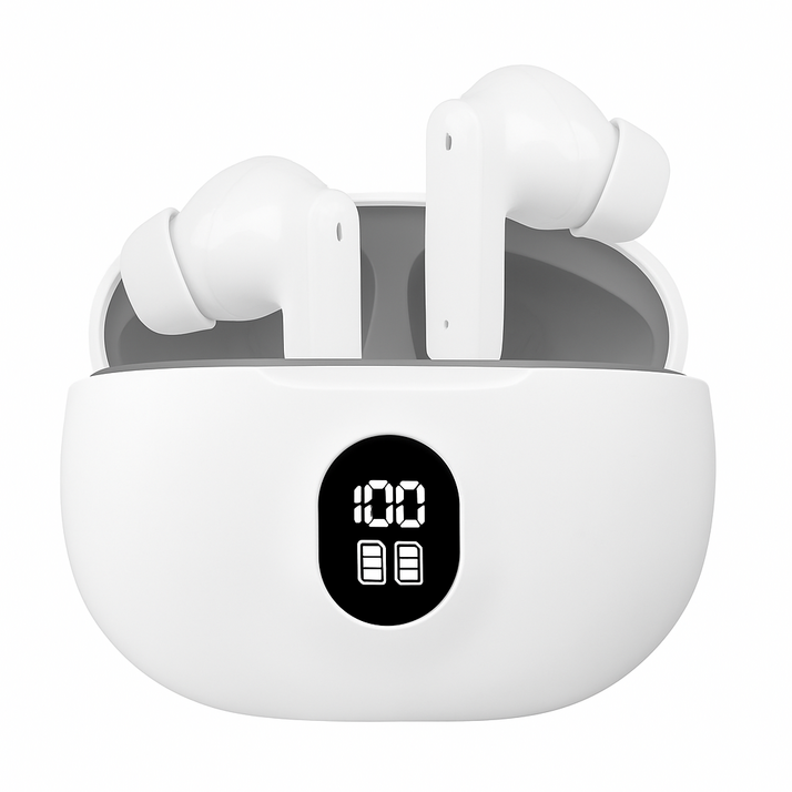 헤이즈 스토닉스 노이즈 캔슬링 커널형 무선 블루투스 이어폰 고음질 C타입, 화이트