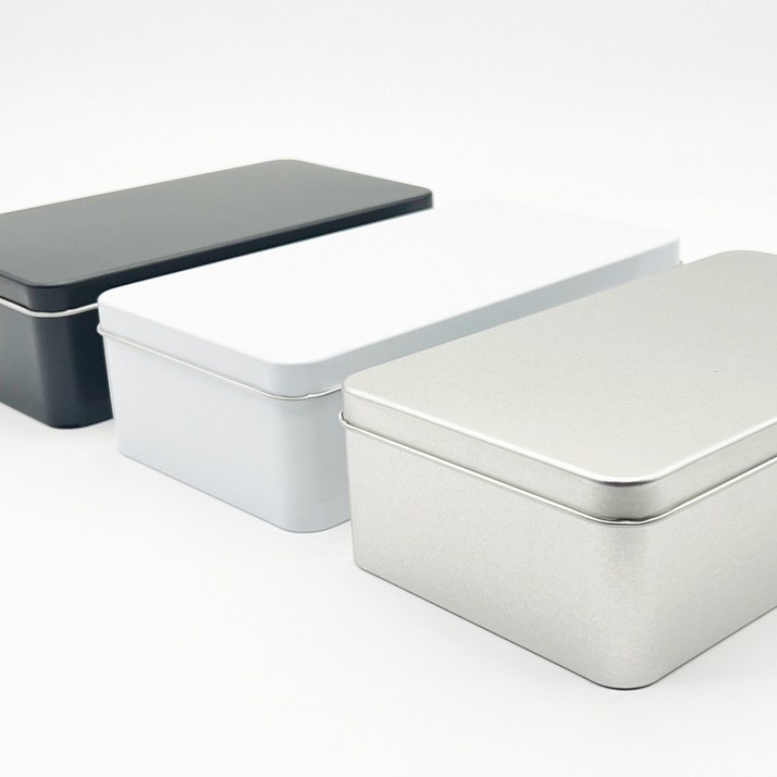 화영제관 사각 S089 묶음판매 화영제관 인쇄 UV 쿠키 마카롱 베이커리 사각틴케이스, 검정, 50개