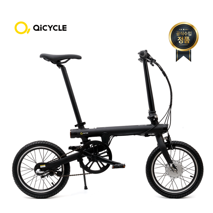 스트라이다자전거 치사이클 EF1 클래식 블랙 전기자전거 초경량 접이식 미니벨로 자전거 토크센터 수입정품, 무광블랙