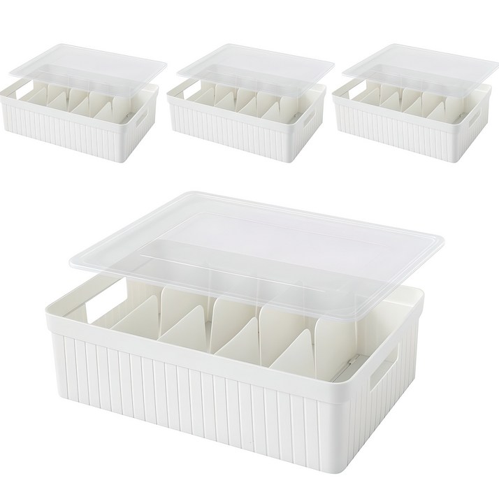 집이지 카니카니 양말 속옷 칸막이 정리함 세트