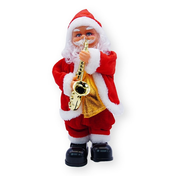 크리스마스 줄타는 산타 인형 움직이는 산타클로스 장난감  춤추는 인형 선물