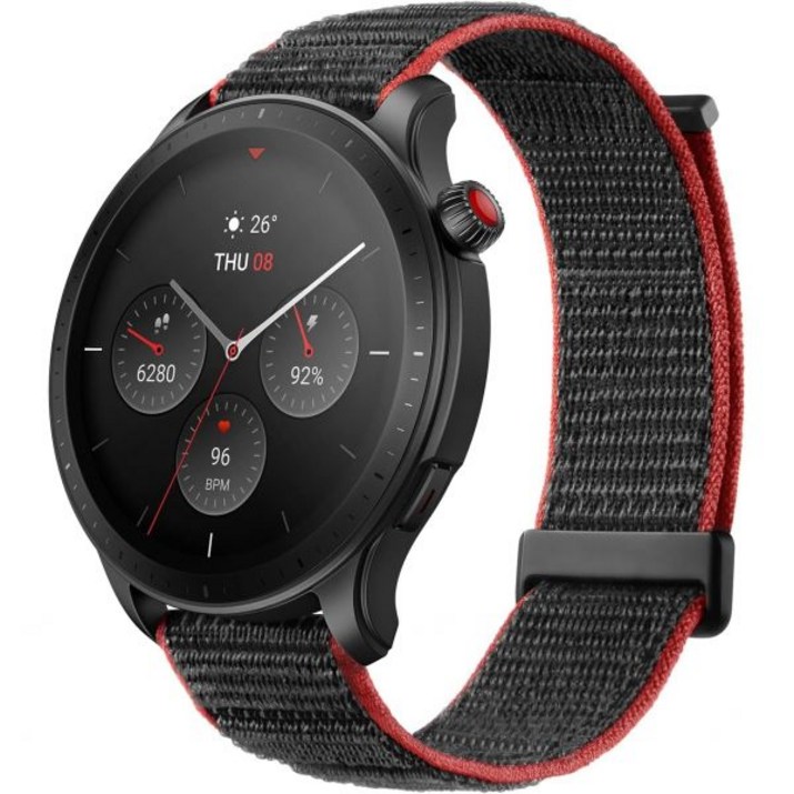 Amazfit GTR 4 스마트 워치, 남성용 안드로이드 아이폰, 듀얼 밴드 GPS, 알렉사 내장, 블루투스 통화, 150개 이상의 스포츠 모드, 14일 배터리 수명, 심박수 혈중