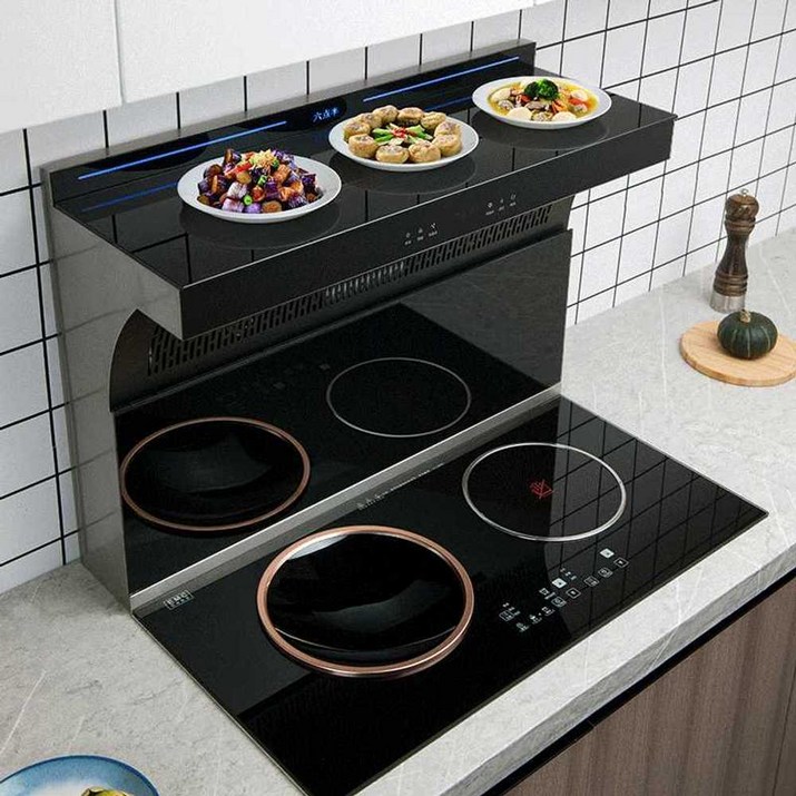 후드일체형인덕션 레인지 배기형 셀프 실용적 교체
