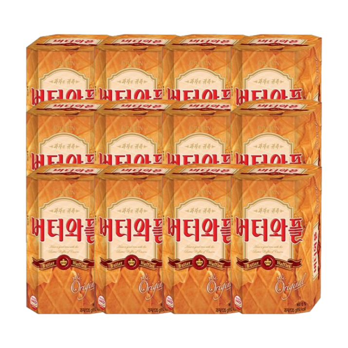 크라운 버터와플중 135gx12개