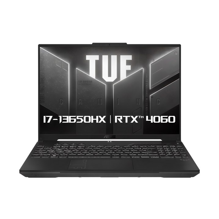 에이수스 2024 TUF 게이밍 F16 14 코어i7 인텔 13세대 지포스 RTX 4060, Mecha Gray, 512GB, 16GB, Free DOS, FX607JVQT213