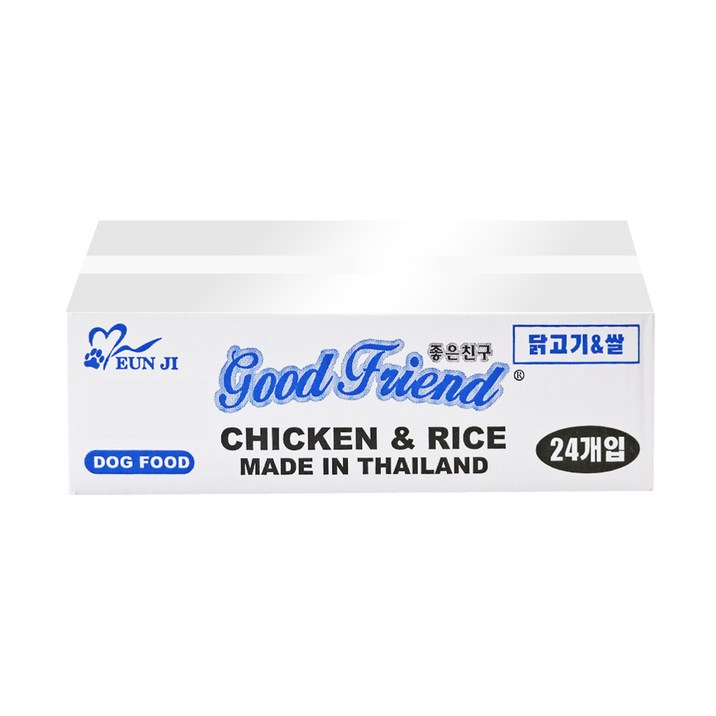 굿프랜드 강아지캔 100g, 닭고기 + 쌀 혼합맛, 24개, 100g