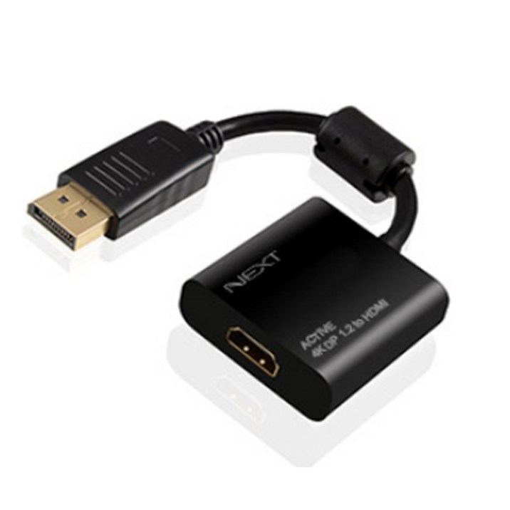 넥스트링크 DP to HDMI 컨버터 1.2Ver 액티브 UHD 4K x 2K 30Hz, CP0844